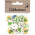 Xmas Theme Round Shape Wooden Buttons